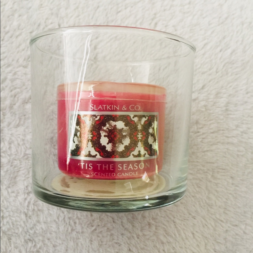 Bath & Body Works Scented Candle W/Hurricane Glass